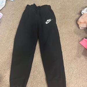 kids black nike pants